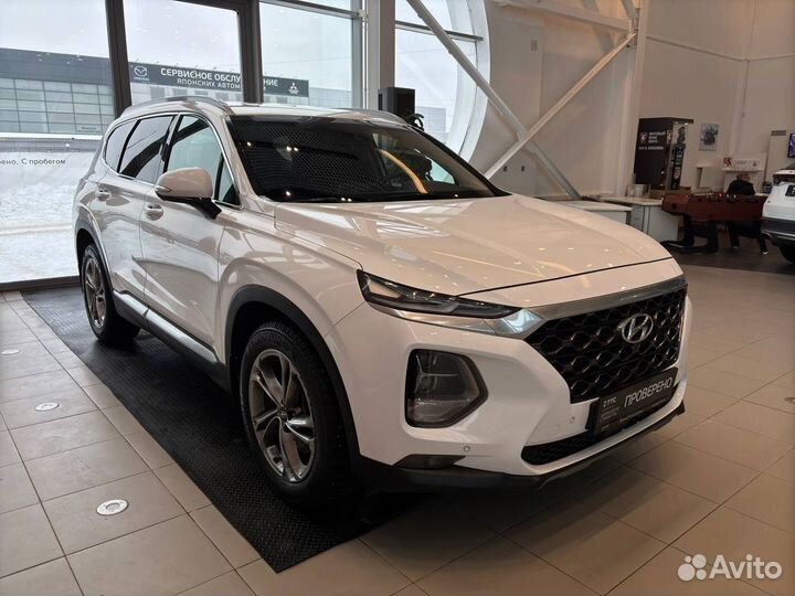 Hyundai Santa Fe 2.2 AT, 2018, 46 611 км