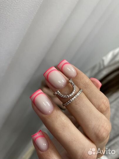 Маникюр гель лак