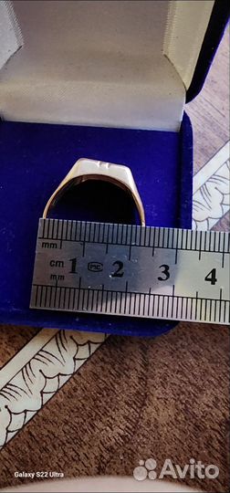 Мужское Золотое кольцо СССР 585