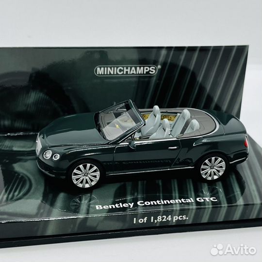 Bentley Continental GTC Minichamps 1:43