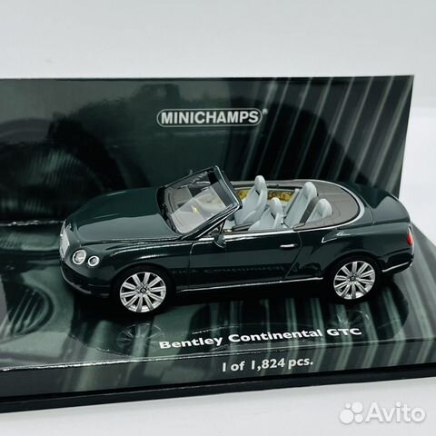 Bentley Continental GTC Minichamps 1:43