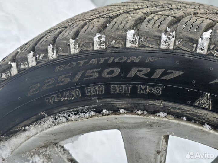 Колеса в сборе r17 зимние BMW F10