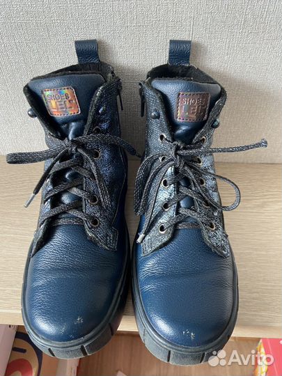 Ботинки осенние для девочки 34