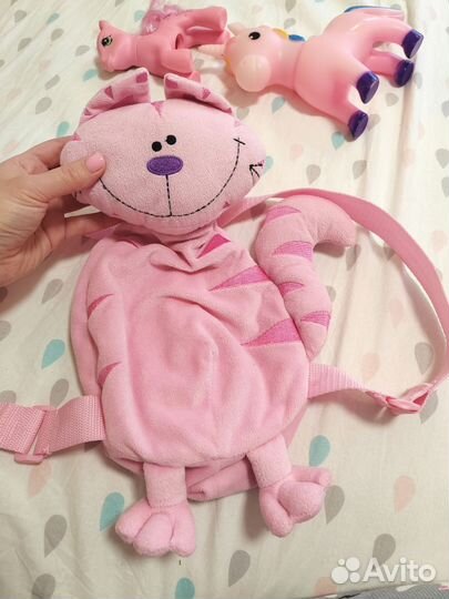 Рюкзак детский для девочки Кошка