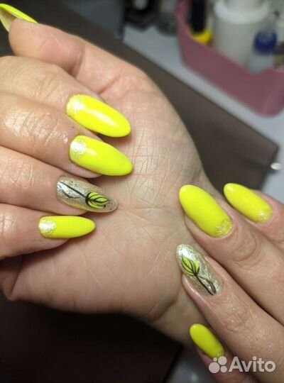 Маникюр, педикюр, наращивание