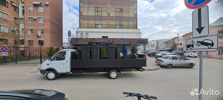 Грузоперевозки газель 6 метров открытый борт до 3т