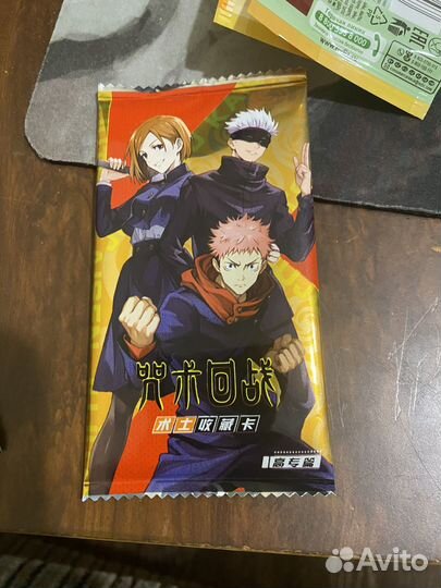 Коллекционные карточки аниме