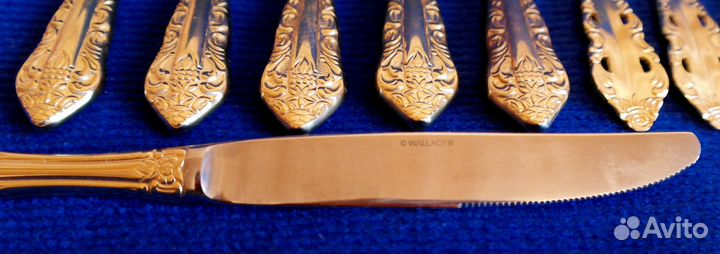 Ножи и вилки R. Wallace, Grande Barocco, США