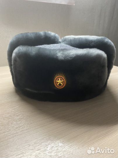 Новая шапка-ушанка общевойсковая