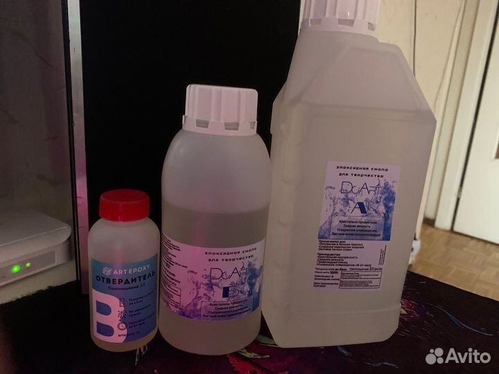 Набор для работы с эпоксидной смалой