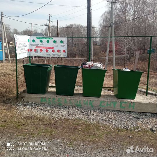 Контейнеры для мусора тбо/тко