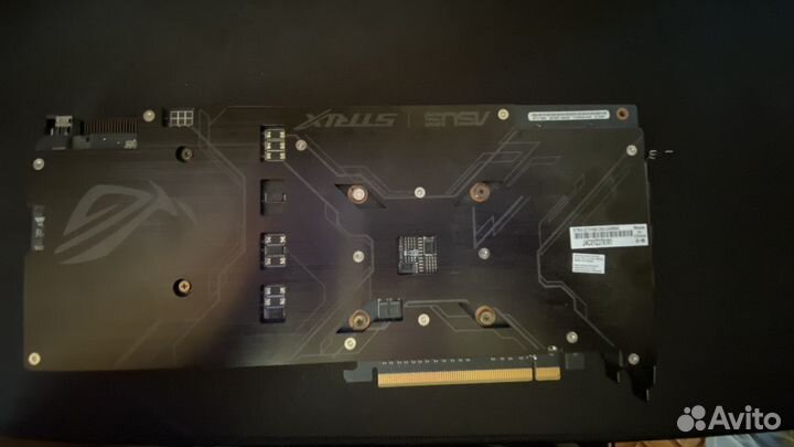 Asus nvidia GeForce GTX 1060 strix 6 гб