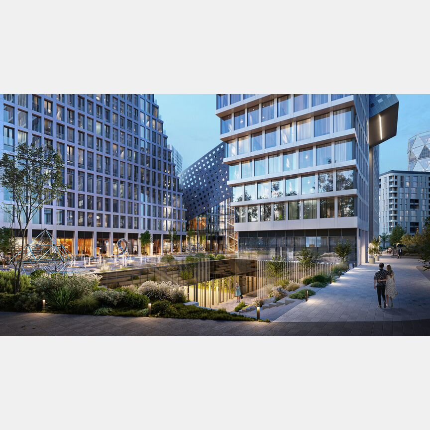 2-к. апартаменты, 55,4 м², 18/28 эт.