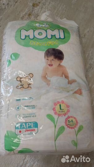 Подгузники momi 4 (L)