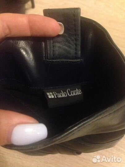 Ботильоны Paolo Conte кожаные