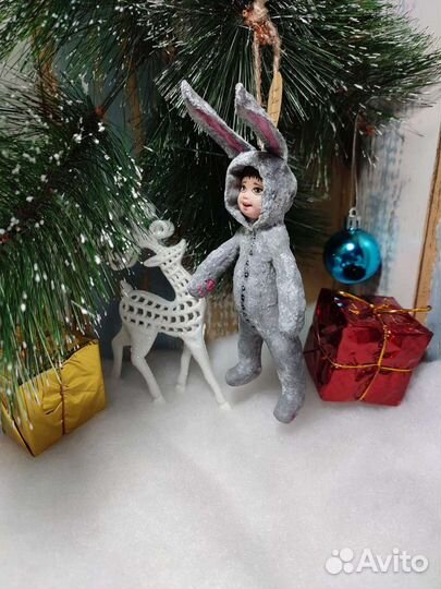 Ватная игрушка