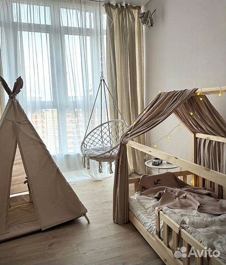 Подвесные качели гамак кресло