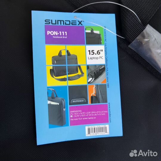 Сумка для ноутбука 15 6 нейлон новая