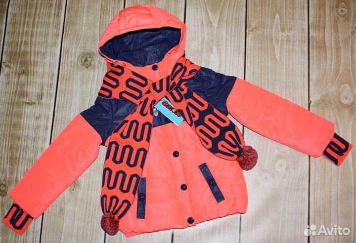 Куртка весна осень для девочки 122-128