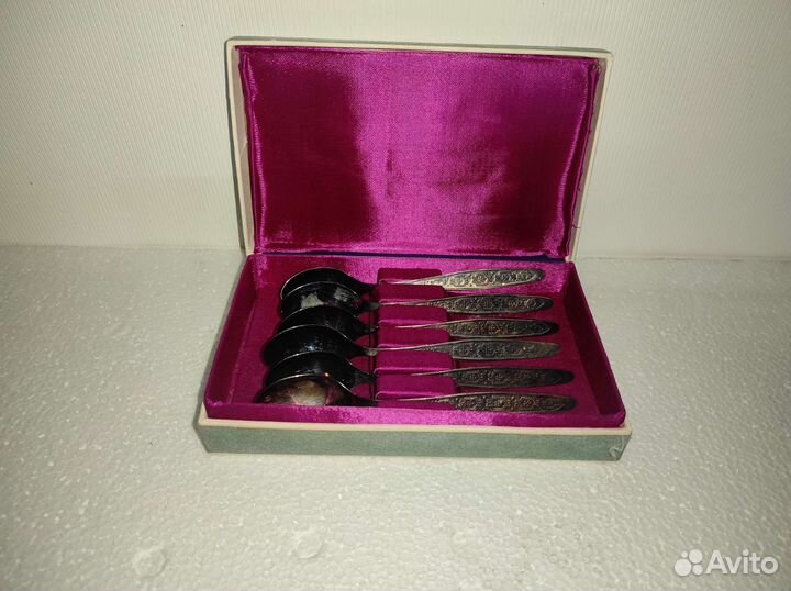 Ложки чайные мельхиоровые СССР