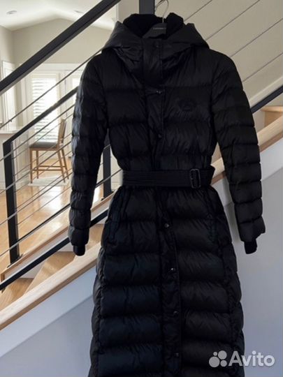 Пуховик женский burberry новый оригинал