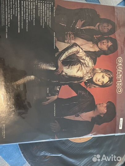 Пластинка виниловая suzi Quatro