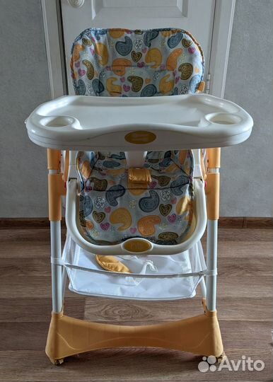 Стульчик для кормления Happy Baby William Light