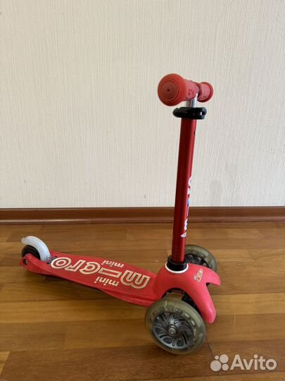 Самокат Micro mini Deluxe LED