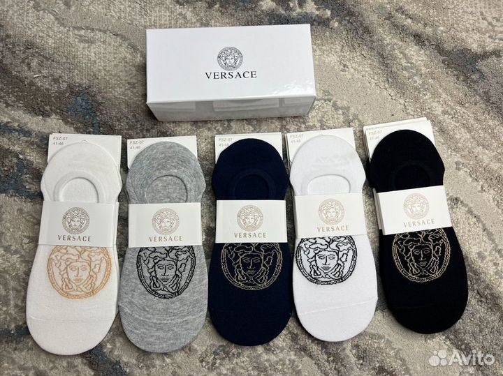 Носки следки Versace набор