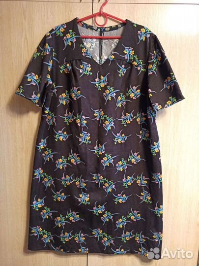 Ретро платья кремплен лот