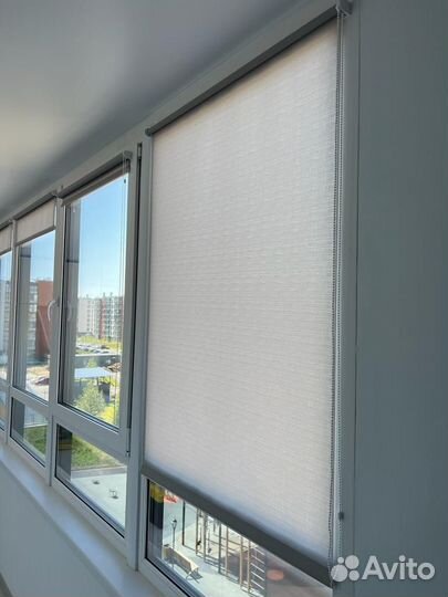 Рулонные шторы на балкон