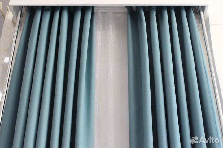 Шторы Блэкаут Рогожка