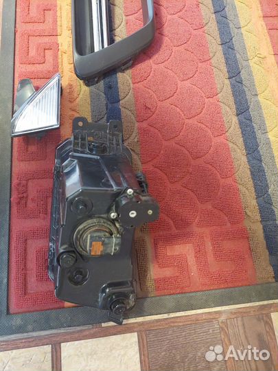 Решётка бампера, противотуманная фара