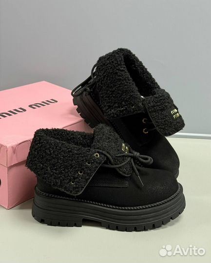Ботинки женские Miu Miu