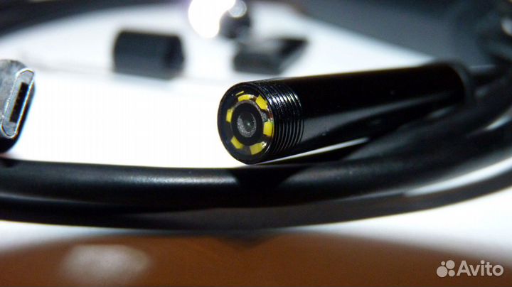 Новый Эндоскоп камера 1метр провод