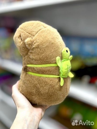 Капибара игрушка мягкая
