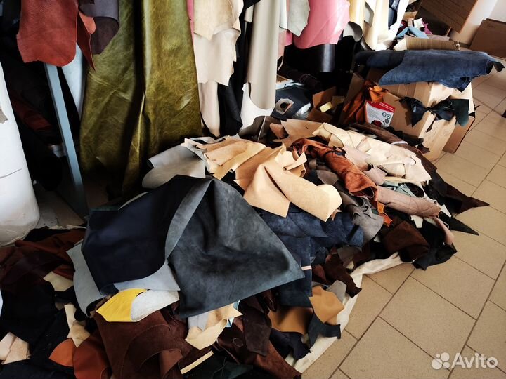 Лоскут кожевенный, обрезки кожи продаю