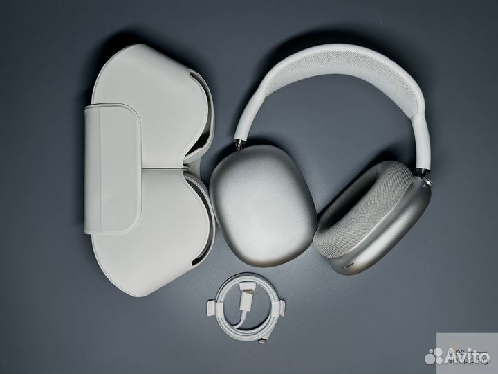 Airpods Max с гироскопом Алюминиевые