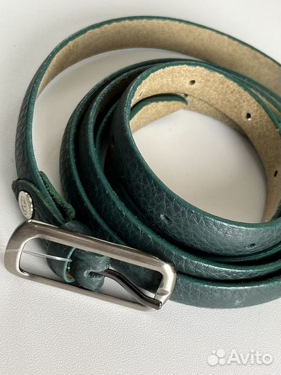 Ремень пояс женский, натуральная кожа
