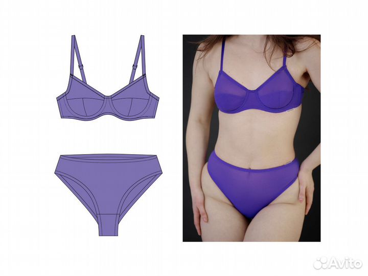 Конструктор нижнего белья и одежды / лекала PDF