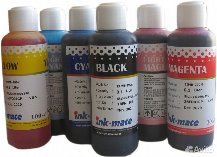 Чернила ink-mate/inktec для струйных принтеров