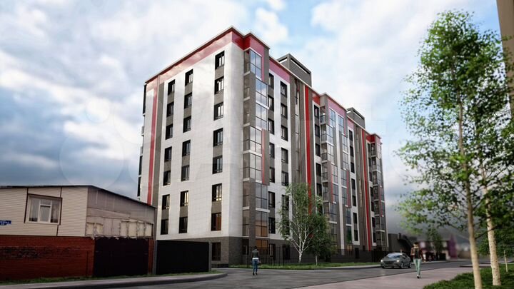 2-к. квартира, 68 м², 1/8 эт.