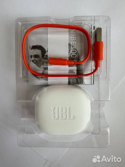 JBL Vibe 300 (jblv300twswhteu) White наушники Один