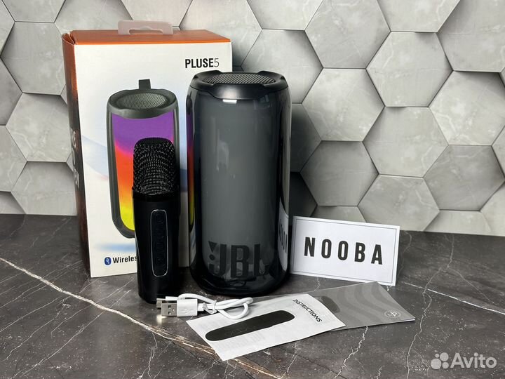 JBL Pulse 5 middle с микрофоном