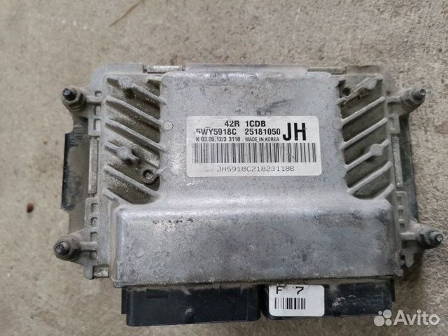 Блок управления двигателем Daewoo Nexia седан Н100