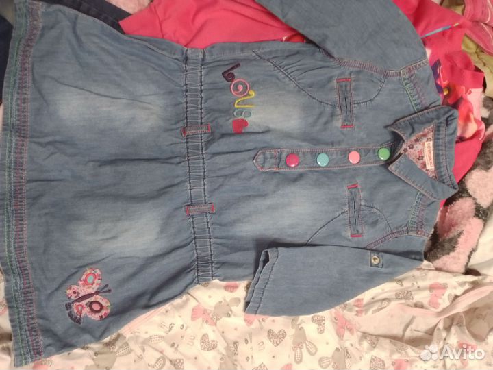 Пакет вещей для девочки 116-122 см