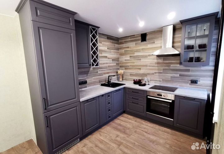 Современная кухня на заказ мдф фасады