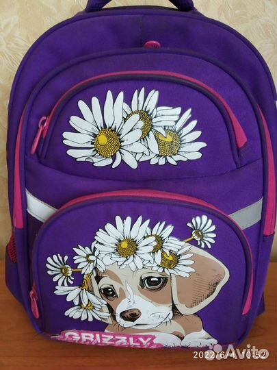 Школьный рюкзак grizzly