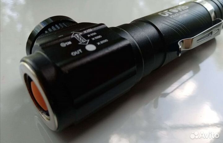 Фонарик светодиодный аккумуляторный