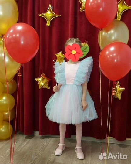 Платье на выпускной для девочки 122